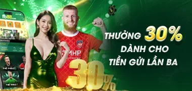 fb88 thuong 30% danh cho tien gui lan ba