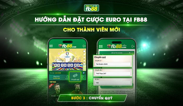 Bước 3 Chuyển quỹ tại fb88