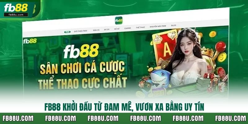 Fb88 khởi đầu từ đam mê, vươn xa bằng uy tín