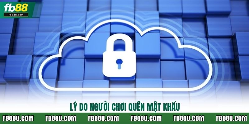 Lý do người chơi quên mật khẩu