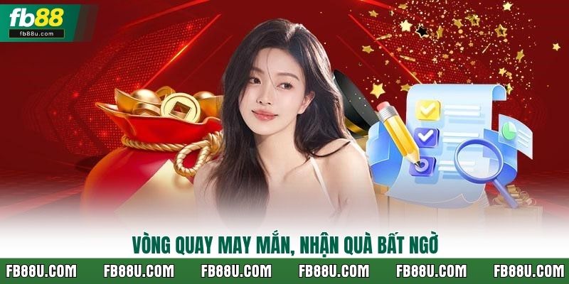 Vòng quay may mắn - quà bất ngờ giới hạn mỗi ngày
